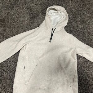Men's Cream Hooded Sweater